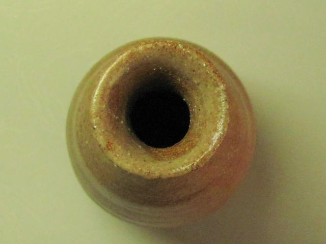 無地唐津徳利(静寂)の注ぎ口